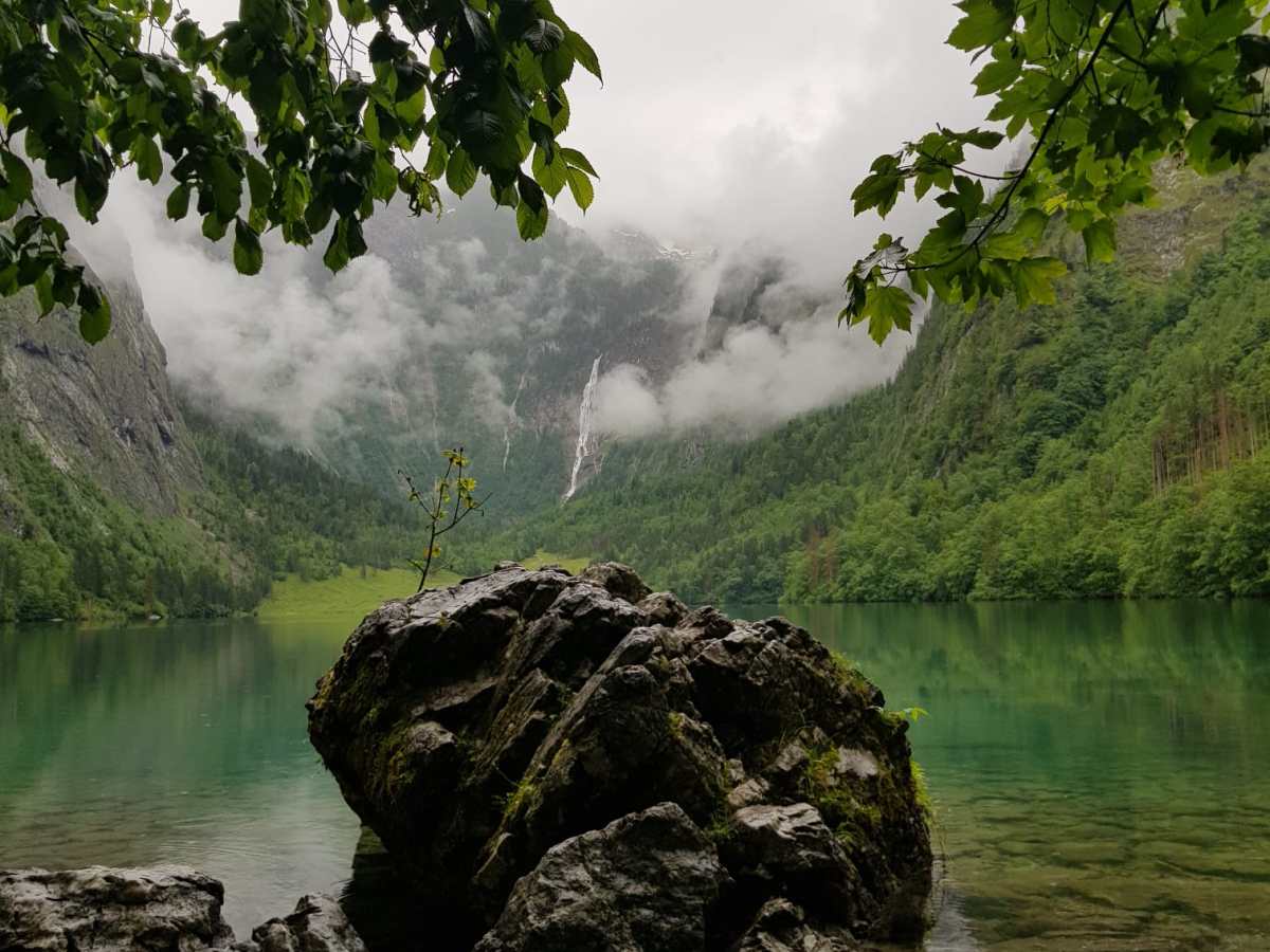 Wandern in Bayern: Rundweg Obersee und Röthbachfall | 8&nbsp;km
